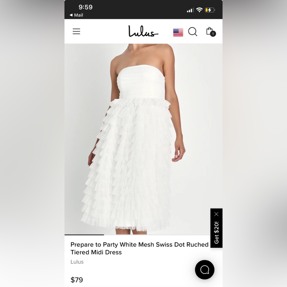 White dress